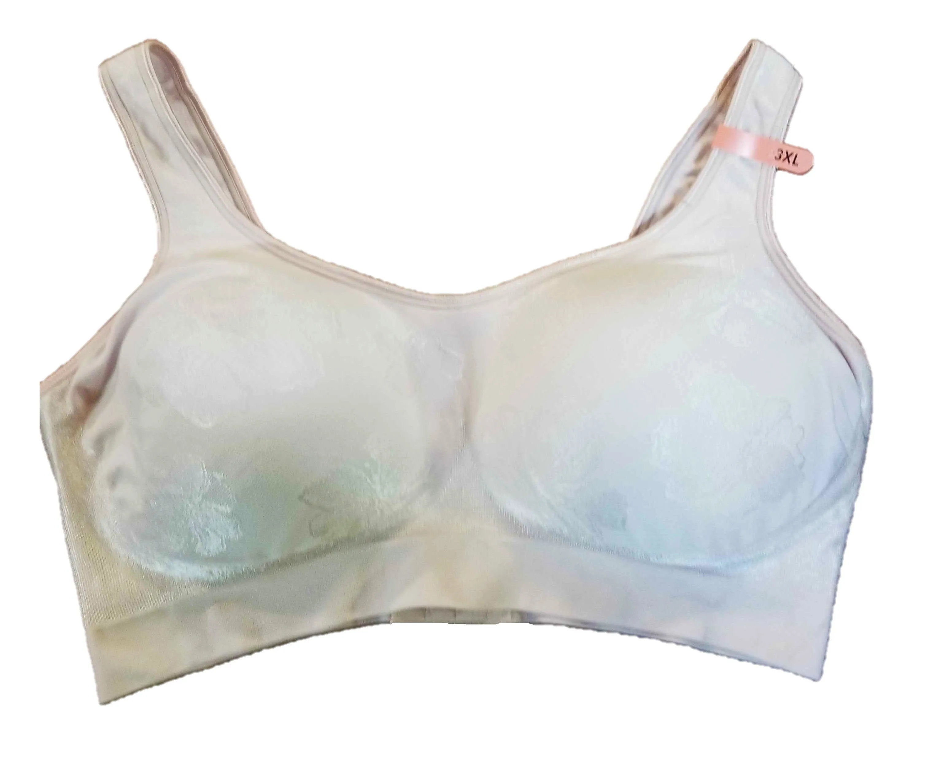 Bali Women's Comfort Revolution Shaping Wirefree Bra with Foam Cups Style 3488